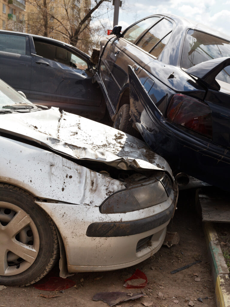 At least one injured in multi-vehicle crash on Highway 101 in Los Angeles that led to an argument.