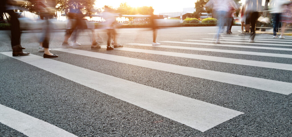Pedestrian injured in San Diego.